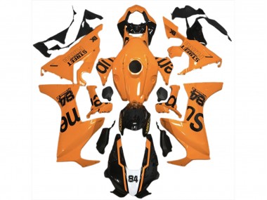 2017-2023 Orange Street Flava Honda CBR1000RR Motorrad Verkleidungen