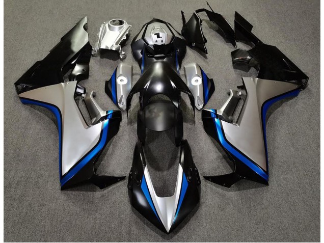 2017-2023 Silber & Schwarz & Blau Honda CBR1000RR Motorrad Verkleidungen