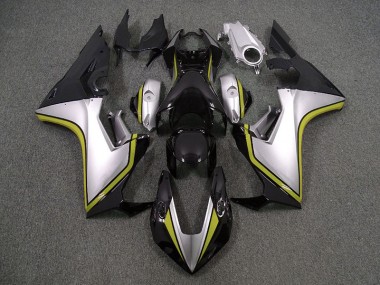2017-2023 Silber & Schwarz & Gelb Honda CBR1000RR Motorrad Verkleidungen