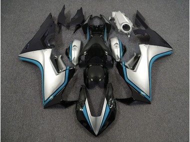 2017-2023 Silber & Schwarz & Hellblau Honda CBR1000RR Motorrad Verkleidungen