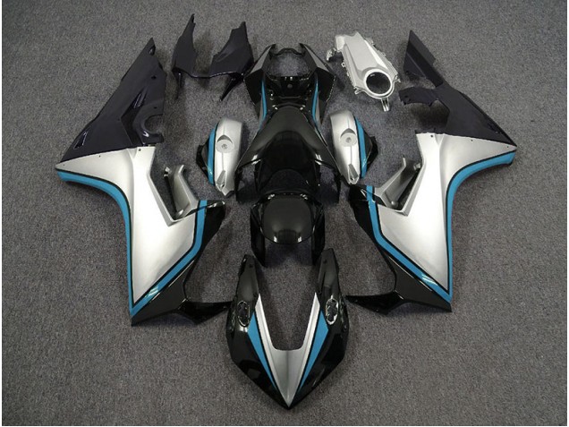 2017-2023 Silber & Schwarz & Hellblau Honda CBR1000RR Motorrad Verkleidungen 2017-2023 Silber & Schwarz & Hellblau Honda CBR1000RR Motorrad Verkleidungen