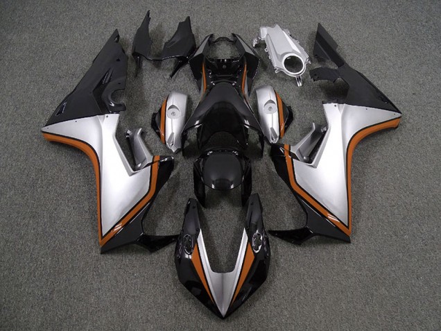 2017-2023 Silber & Schwarz & Orange Honda CBR1000RR Motorrad Verkleidungen