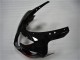 Suzuki GSXR 600/750 Motorrad Verkleidung 2004-2005 - Glanzendes Schwarz Rot Streifen