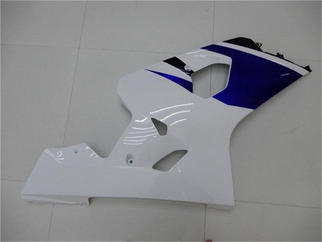 Suzuki GSXR 600/750 Motorrad Verkleidung 2004-2005 - Weiss Blau Schwarz