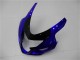 Suzuki GSXR 600/750 Motorrad Verkleidung 2004-2005 - Blau Glanzendes Schwarz