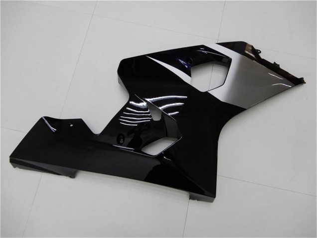 Suzuki GSXR 600/750 Motorrad Verkleidung 2004-2005 - Glanzendes Schwarz Silber Blau