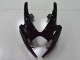 Suzuki GSXR 600/750 Motorrad Verkleidung 2006-2007 - Glanzendes Schwarz