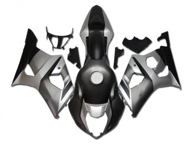 Suzuki GSXR 1000 Motorrad Verkleidung 2003-2004 - Silber Grau Schwarz