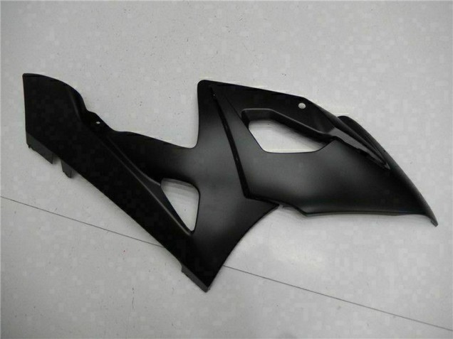 Suzuki GSXR 1000 Motorrad Verkleidung 2005-2006 - Glanzendes Schwarz Matt Schwarz