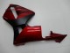 Honda CBR600RR Motorrad Verkleidung 2003-2004 - Rot Matt Schwarz Streifen
