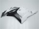 Honda CBR600RR Motorrad Verkleidung 2009-2012 - Weiss Grau Matt Schwarz