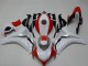 Honda CBR1000RR Motorrad Verkleidung 2008-2011 - Weiss Rot