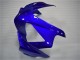 Honda CBR600 F4i Motorrad Verkleidung Kit 2004-2007 - Blau Glanzendes Schwarz