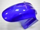 Honda CBR600 F4i Motorrad Verkleidung Kit 2004-2007 - Blau Glanzendes Schwarz