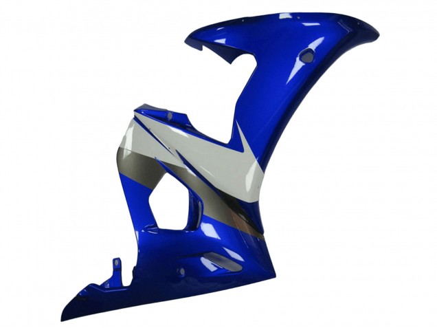 Yamaha YZF R6 Motorrad Verkleidung 2003-2004 - Blau Weiss