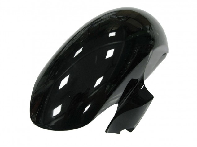Yamaha YZF R6 Motorrad Verkleidung 2006-2007 - Glanzendes Schwarz Matt Schwarz