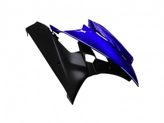 Yamaha YZF R6 Motorrad Verkleidung 2006-2007 - Blau Matt Schwarz