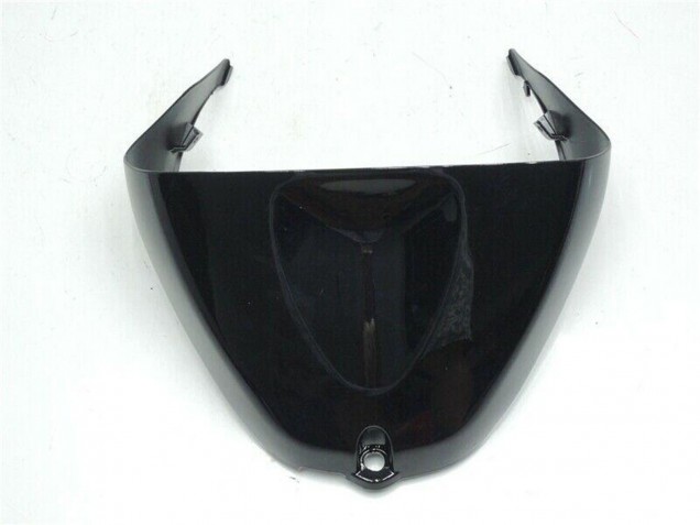 Kawasaki ZX6R Motorrad Verkleidung 2005-2006 - Weiss Glanzendes Schwarz