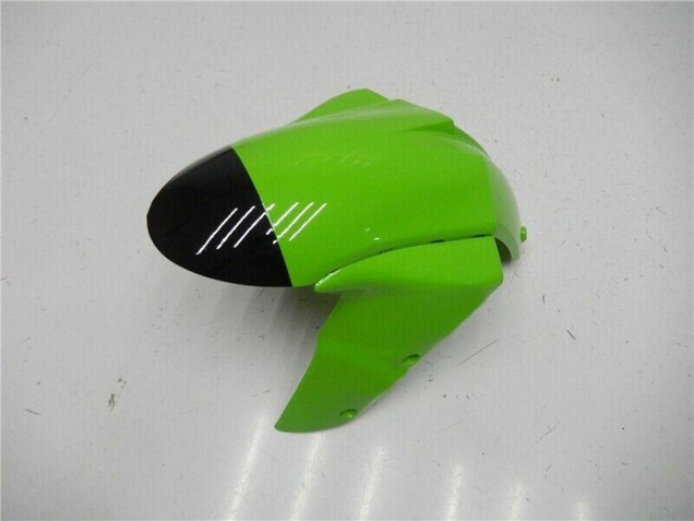 Kawasaki ZX6R Motorrad Verkleidung 2005-2006 - Grun Glanzendes Schwarz