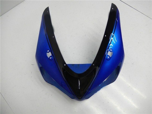 Kawasaki ZX6R Motorrad Verkleidung Kit 2005-2006 - Blau Glanzendes Schwarz