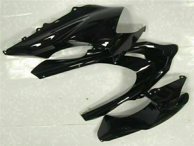 Kawasaki ZX10R Motorrad Verkleidung 2004-2005 - Glanzendes Schwarz