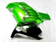 Kawasaki ZX14R ZZR1400 Motorrad Verkleidung 2012-2024 - Grun Glanzendes Schwarz