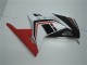 Kawasaki Ninja 300 EX300R Motorrad Verkleidung 2013-2024 - Weiss Rot Schwarz