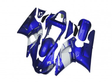 Yamaha YZF R1 Motorrad Verkleidung 2000-2001 - Blau Weiss
