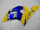 Yamaha YZF R6 Motorrad Verkleidung 1998-2002 - Gelb Blau Weiss Kamel Motul