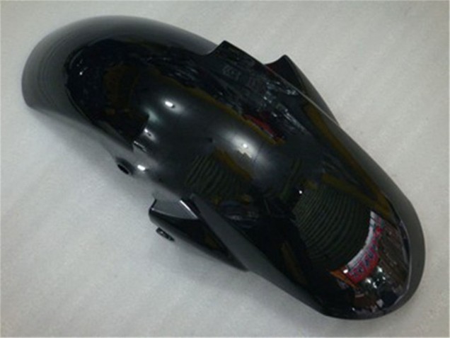 Yamaha YZF R6 Motorrad Verkleidung 2003-2004 - Glanzendes Schwarz Matt Schwarz Rot Aufkleber