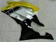 Yamaha YZF R6 Motorrad Verkleidung 2008-2016 - Gelb Weiss Glanzendes Schwarz