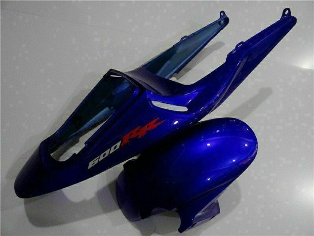 Honda CBR600RR Motorrad Verkleidung Kit 2003-2004 - Blau Glanzendes Schwarz
