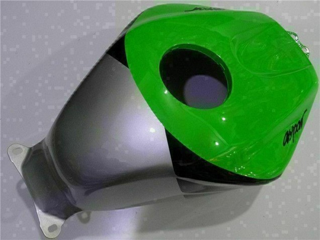 Honda CBR600RR Motorrad Verkleidung 2003-2004 - Silber Grun Glanzendes Schwarz