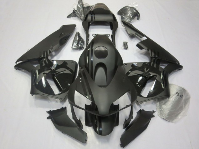 Honda CBR600RR Motorrad Verkleidung 2003-2004 - Matt Schwarz