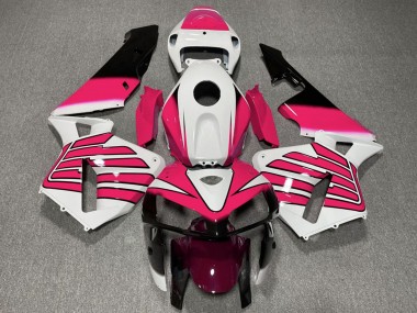 Honda CBR600RR Motorrad Verkleidung 2005-2006 - Weiss Rosa Flugel