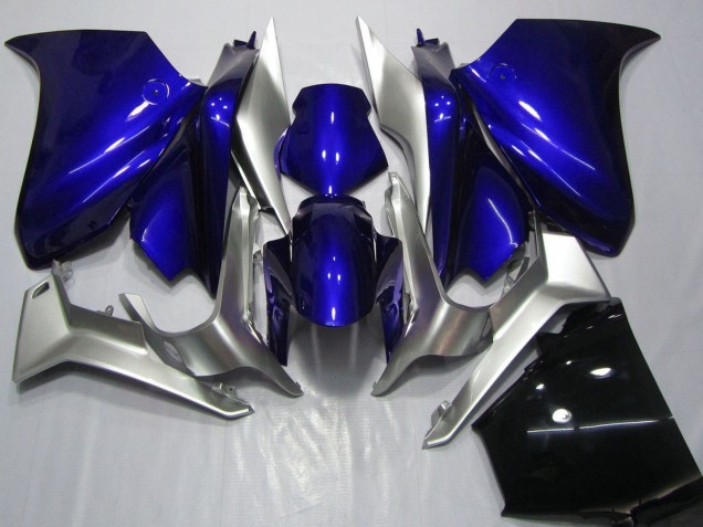 Honda VFR 1200 Motorrad Verkleidung 2010-2014 - Silber Blau