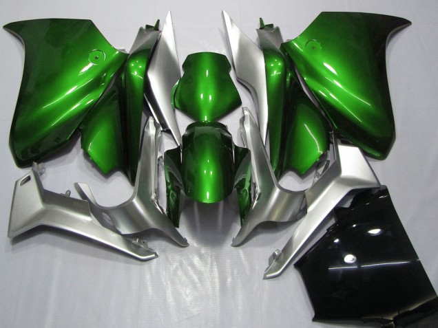 Honda VFR 1200 Motorrad Verkleidung 2010-2014 - Silber Grun