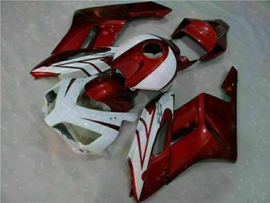 Honda CBR1000RR Motorrad Verkleidung 2004-2005 - Weiss Rot Schwarz