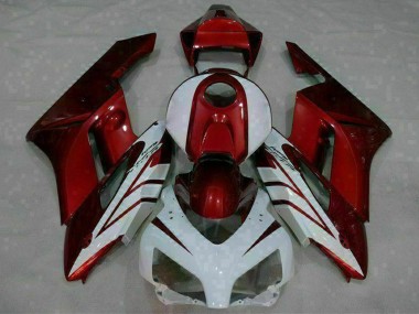 Honda CBR1000RR Motorrad Verkleidung 2004-2005 - Weiss Rot Schwarz