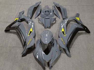 Kawasaki ZX10R Motorrad Verkleidung 2016-2020 - Nardo Grau Schwarz Gelb