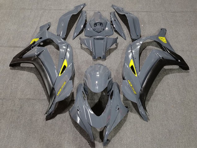 Kawasaki ZX10R Motorrad Verkleidung 2016-2020 - Nardo Grau Schwarz Gelb