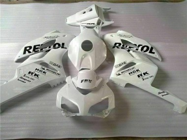 Honda CBR1000RR Motorrad Verkleidung 2004-2005 - Weiss Schwarz Repsol