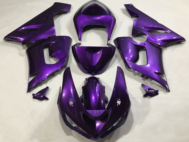 Kawasaki ZX6R Motorrad Verkleidung 2005-2006 - Lila