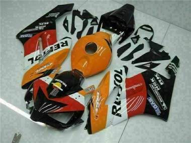 Honda CBR1000RR Motorrad Verkleidung 2004-2005 - Orange Weiss Rot Schwarz Repsol