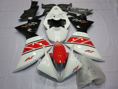 Yamaha R1 Motorrad Verkleidung 2012-2014 - Weiss Rot Schwarz