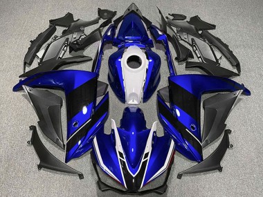 Yamaha R3 Motorrad Verkleidung 2015-2018 - Blau Weiss Schwarz