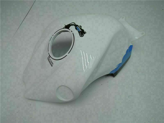 Honda CBR1000RR Motorrad Verkleidung 2008-2011 - Weiss Blau Glanzendes Schwarz