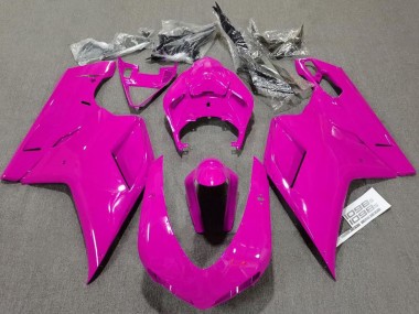 Ducati 1098 Motorrad Verkleidung 2007-2014 - Glanzendes Rosa Schlichtes