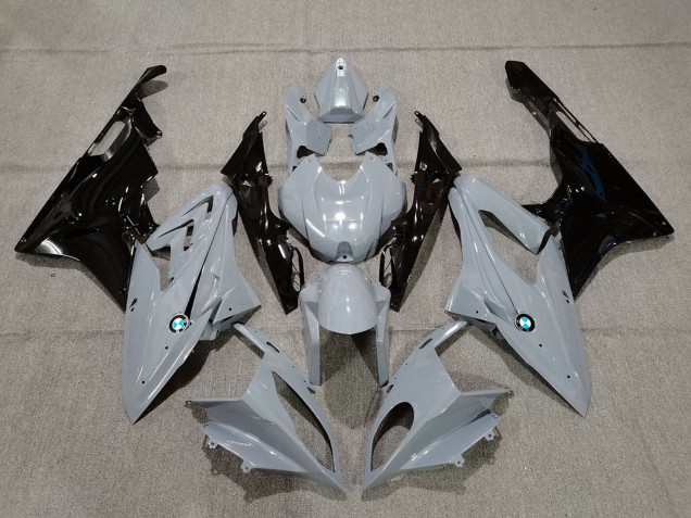 BMW S1000RR Motorrad Verkleidung 2015-2016 - Nardo Grau Glanzendes Schwarz