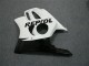 Honda CBR600 F3 Motorrad Verkleidung 1997-1998 - Weiss Glanzendes Schwarz Repsol